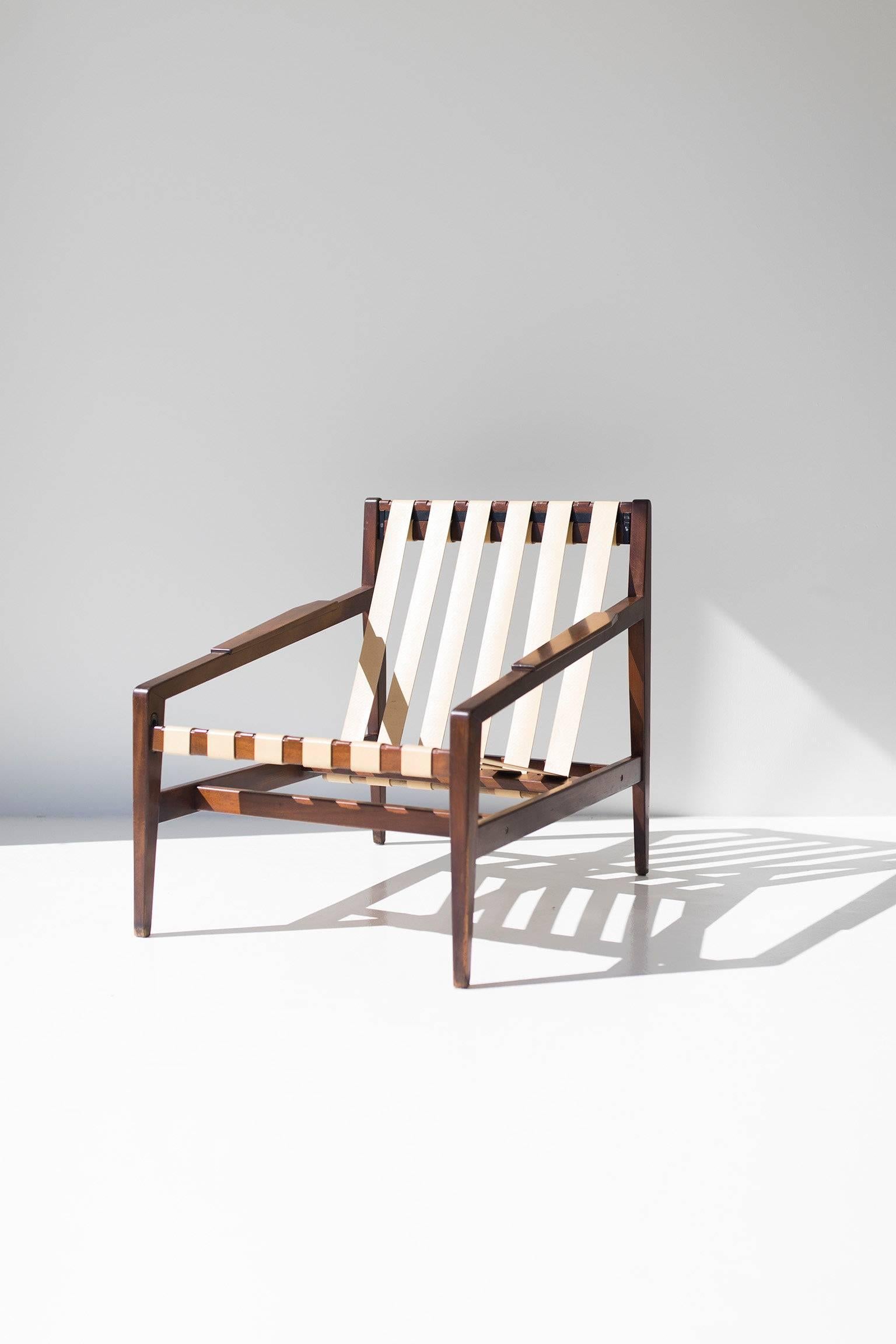 Rare Ib Kofod Larsen Lounge Chair for Selig Imports 2