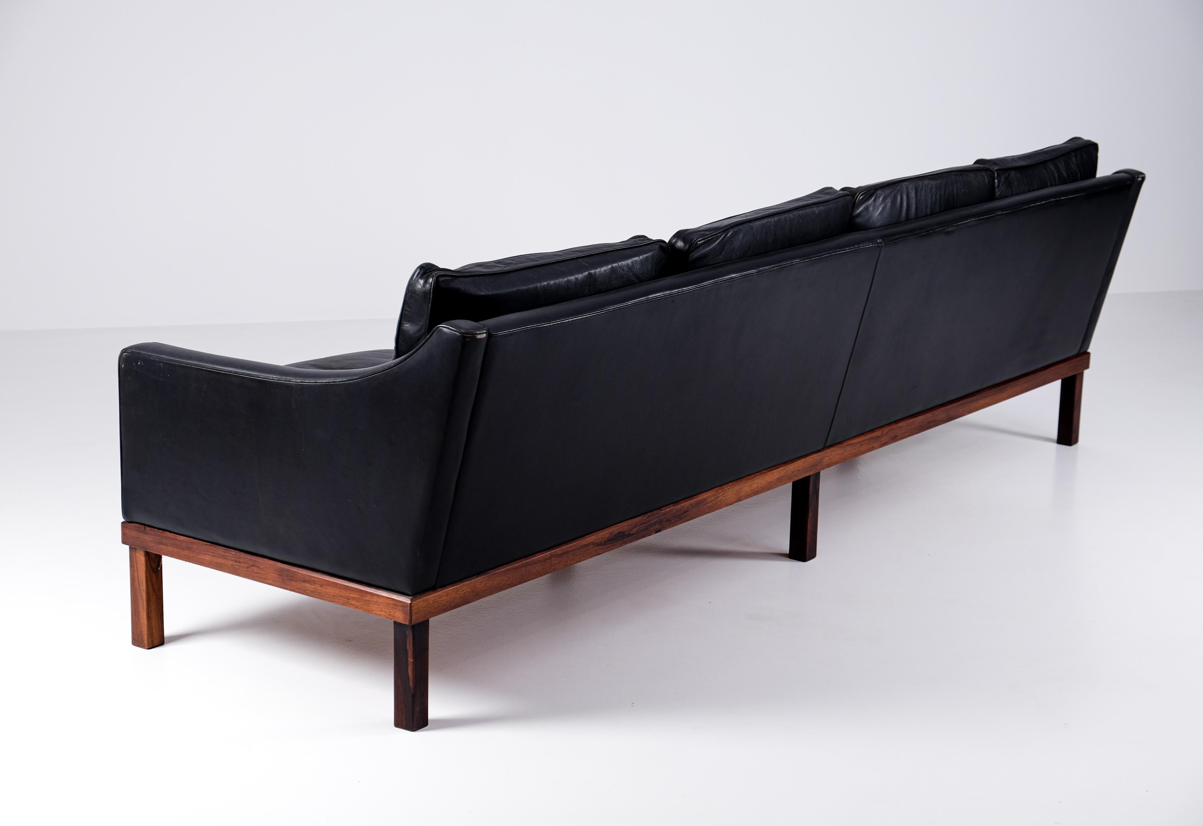 Rare Ib Kofod-Larsen Sofa, 1960s For Sale 5