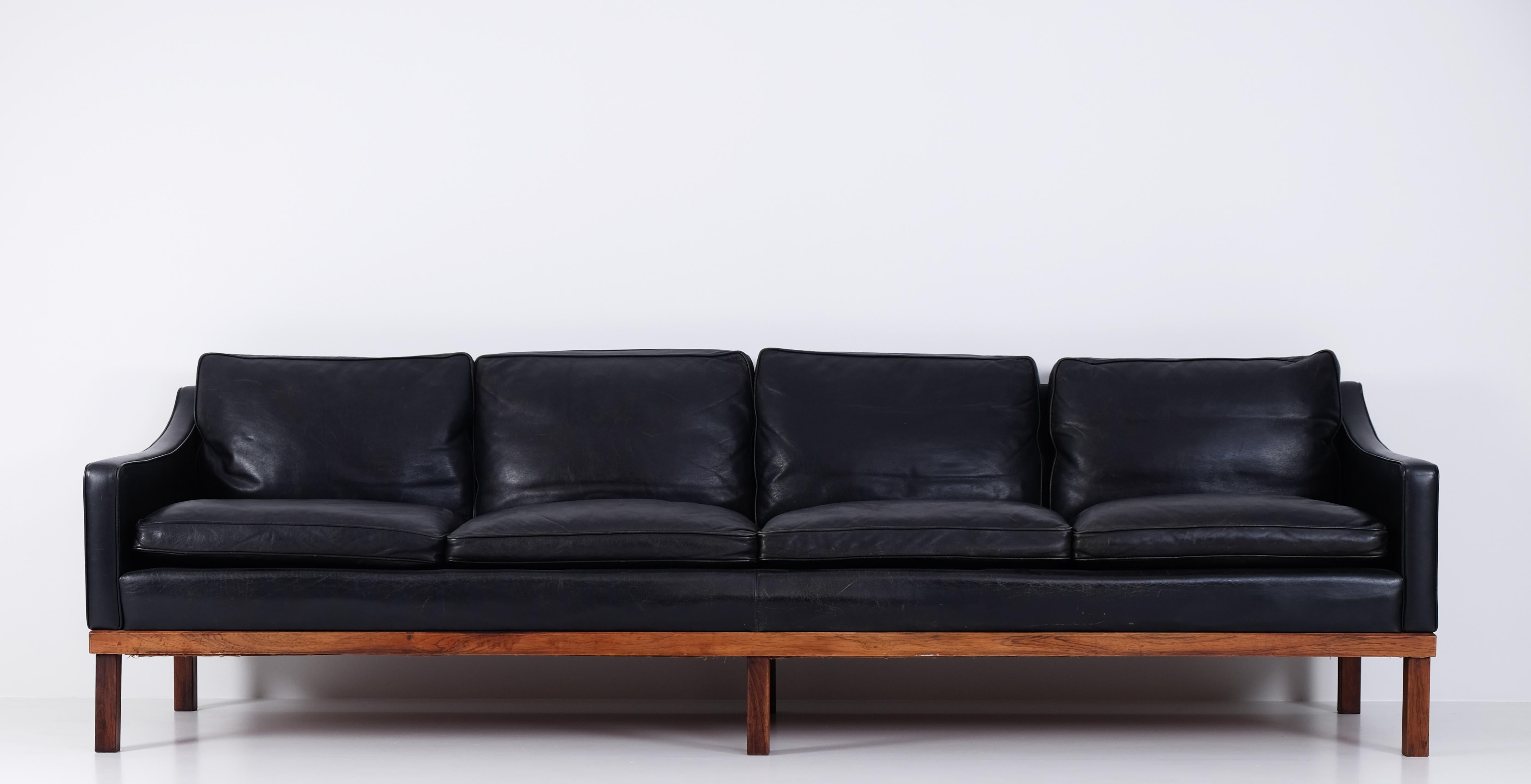 Rare Ib Kofod-Larsen Sofa, 1960s For Sale 6