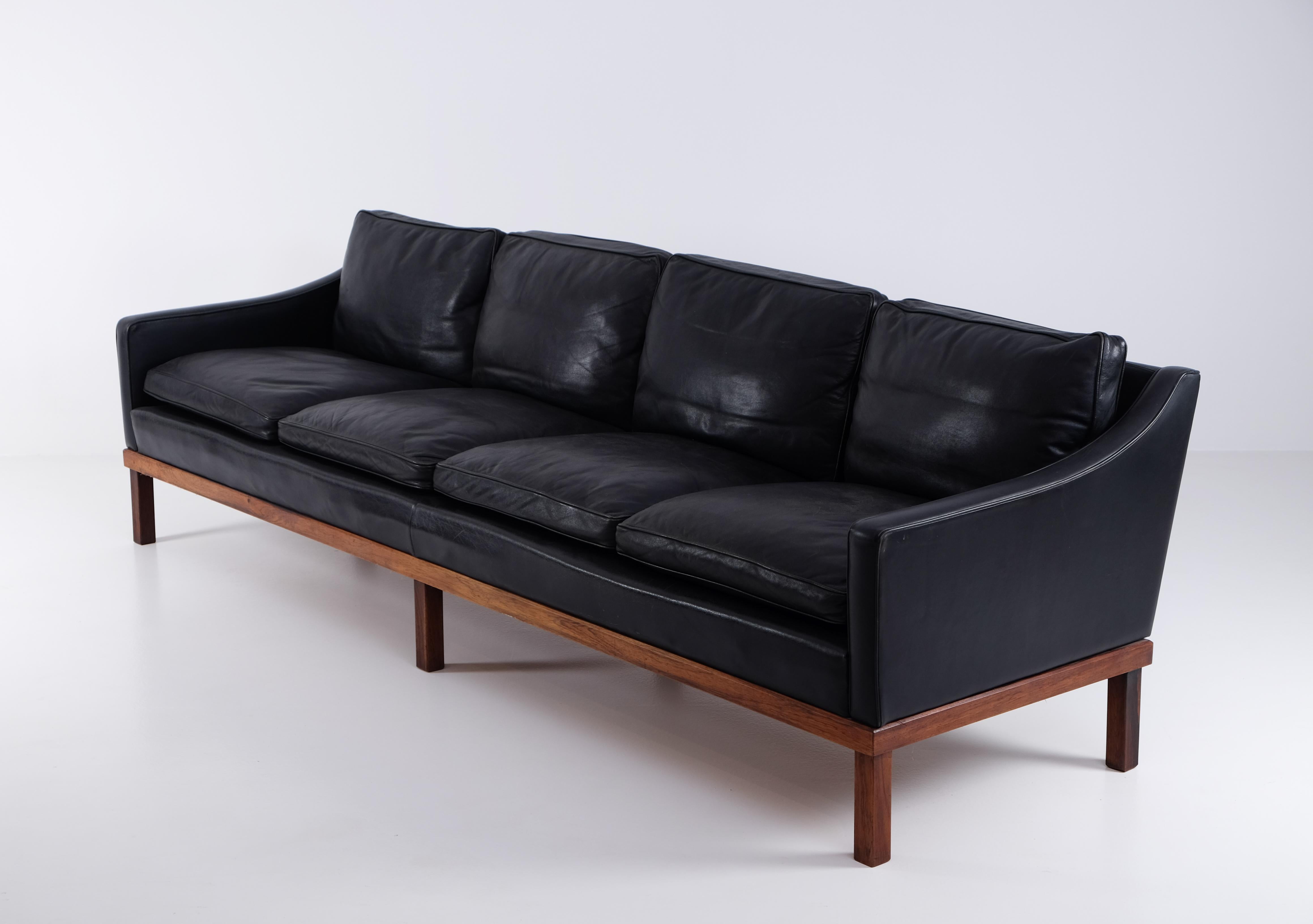 Swedish Rare Ib Kofod-Larsen Sofa, 1960s For Sale