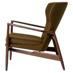 Rare Ib Kofod Larsen Wingback Lounge for Selig