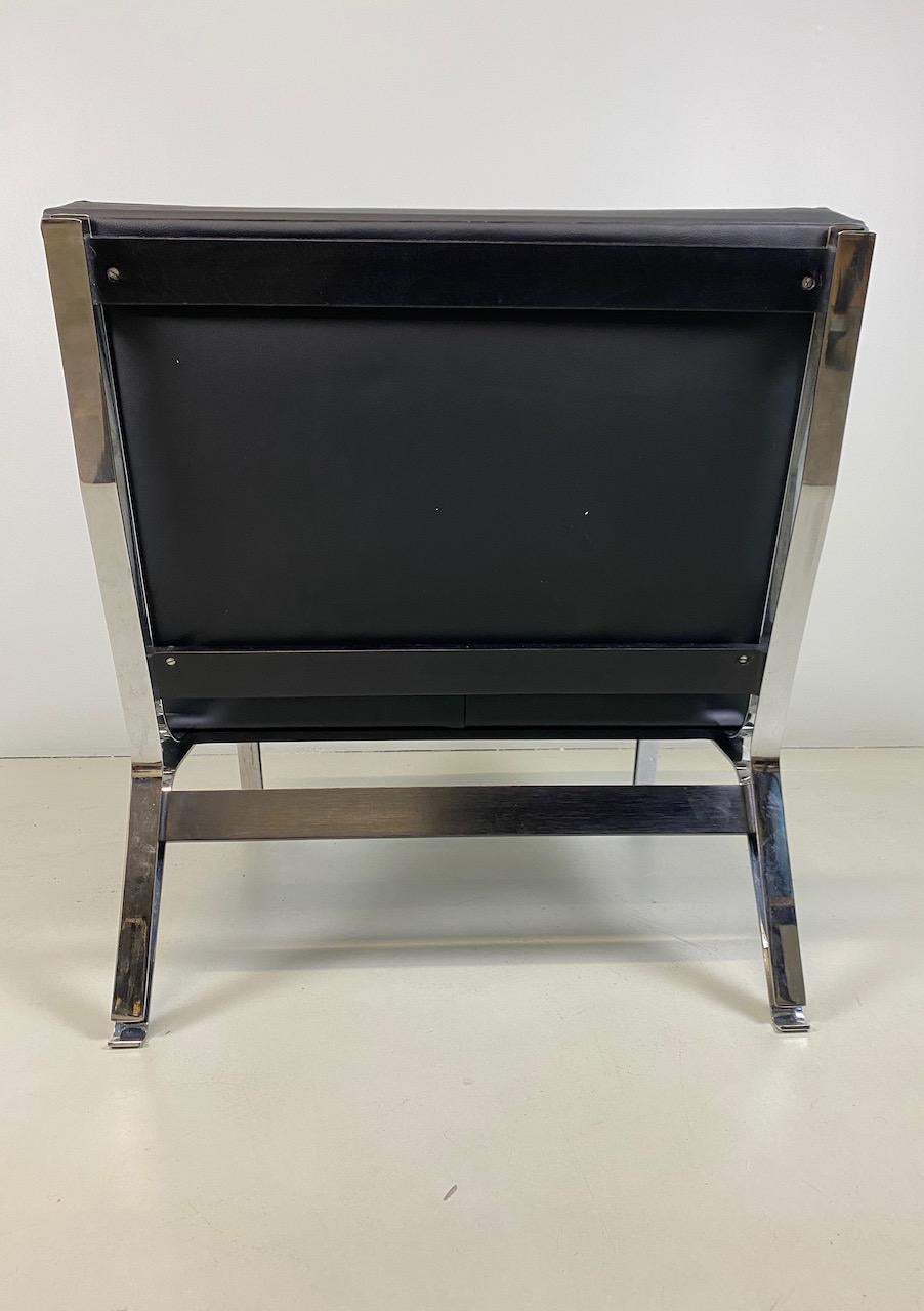 Rare Ico Parisi '856' Leather Lounge Chairs, Cassina, 1957 9