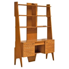 Vintage Rare Ico Parisi for Fratelli Rizzi Cabinet or Vanity in Chestnut