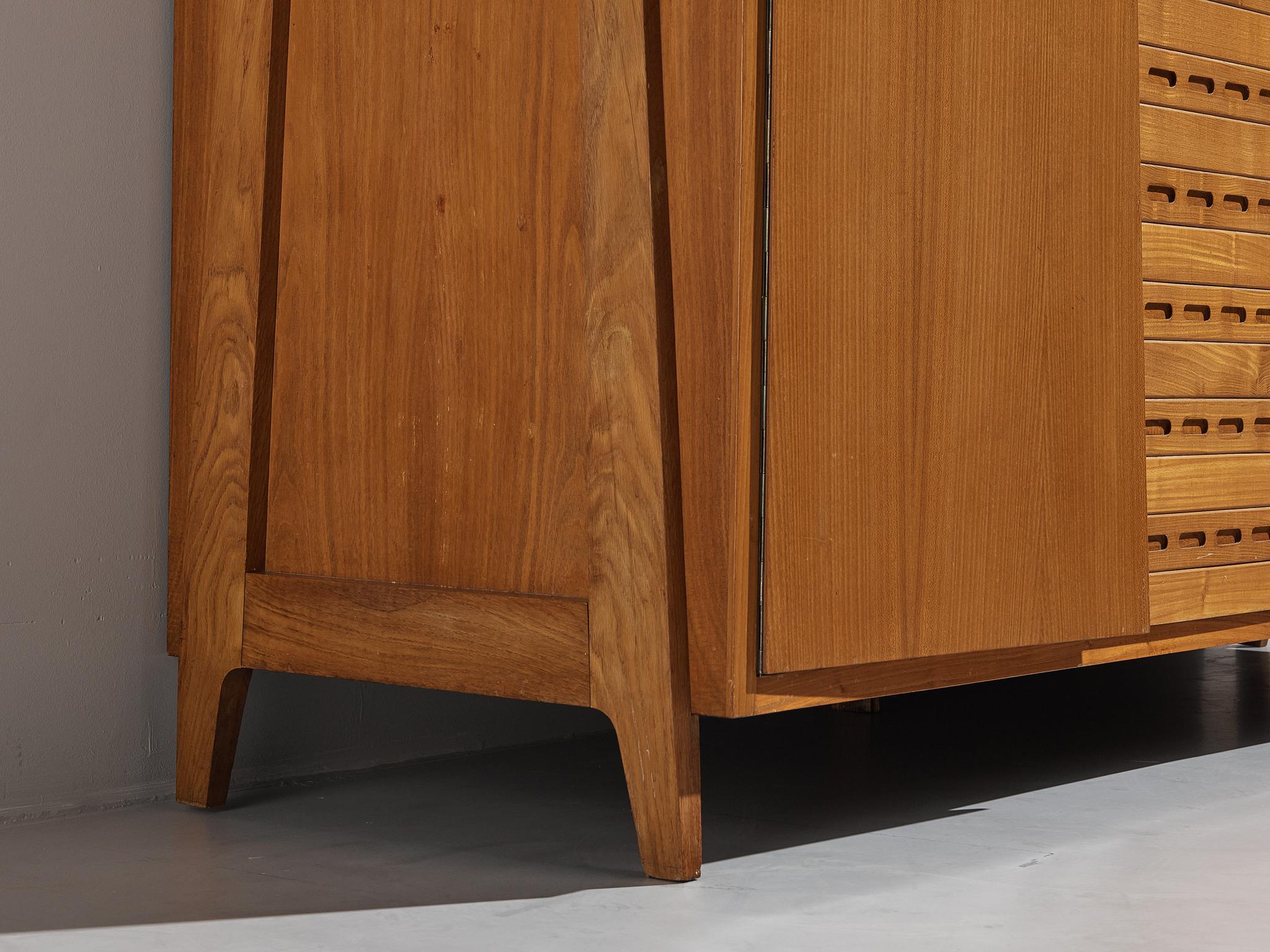 Italian Rare Ico Parisi for Fratelli Rizzi Highboard in Ash