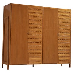 Rare Ico Parisi for Fratelli Rizzi Highboard in Ash
