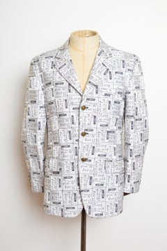 Rare & Iconic 1990's Moschino Cheap & Chic Label Blazer - Vintage Mens Jacket