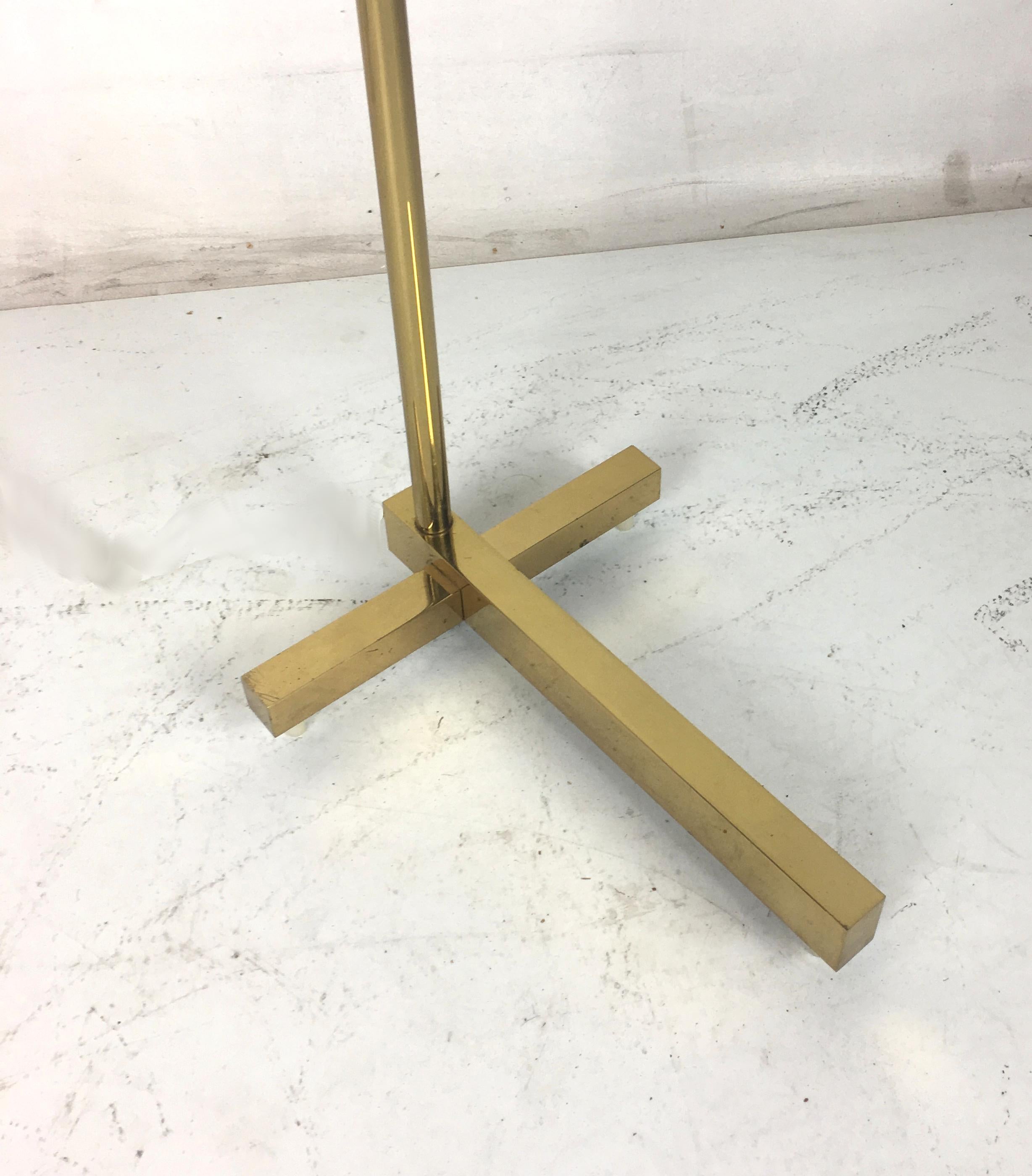 Modern Rare Iconic 1970s Brass Pharmacy Lamp by Casella