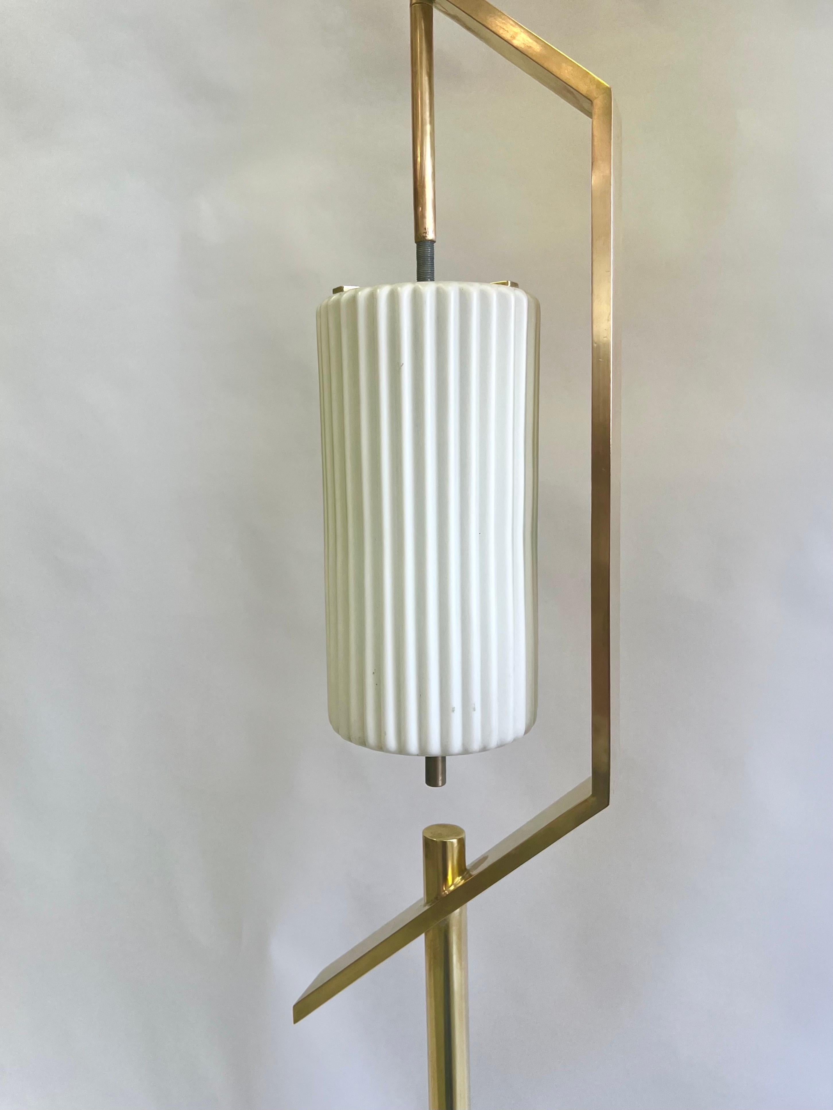Rare & Iconic Italian MId-Century Floor Lamp #256 by Angelo Lelli for Arredoluce In Good Condition For Sale In New York, NY