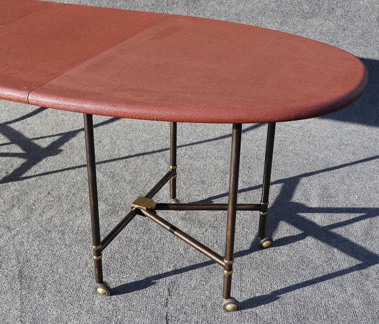 Rare Iconic Maison Jansen Dining Table Royale In Good Condition In Swedesboro, NJ