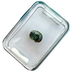 Rare IGI Certified 1.10ct Colour Change Australia Sapphire Unheated Oval Cut