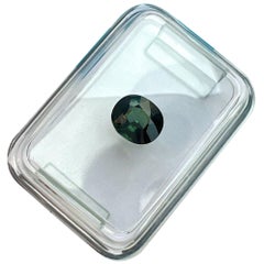 Rare IGI Certified 1.14ct Colour Change Australia Sapphire Unheated Oval Cut