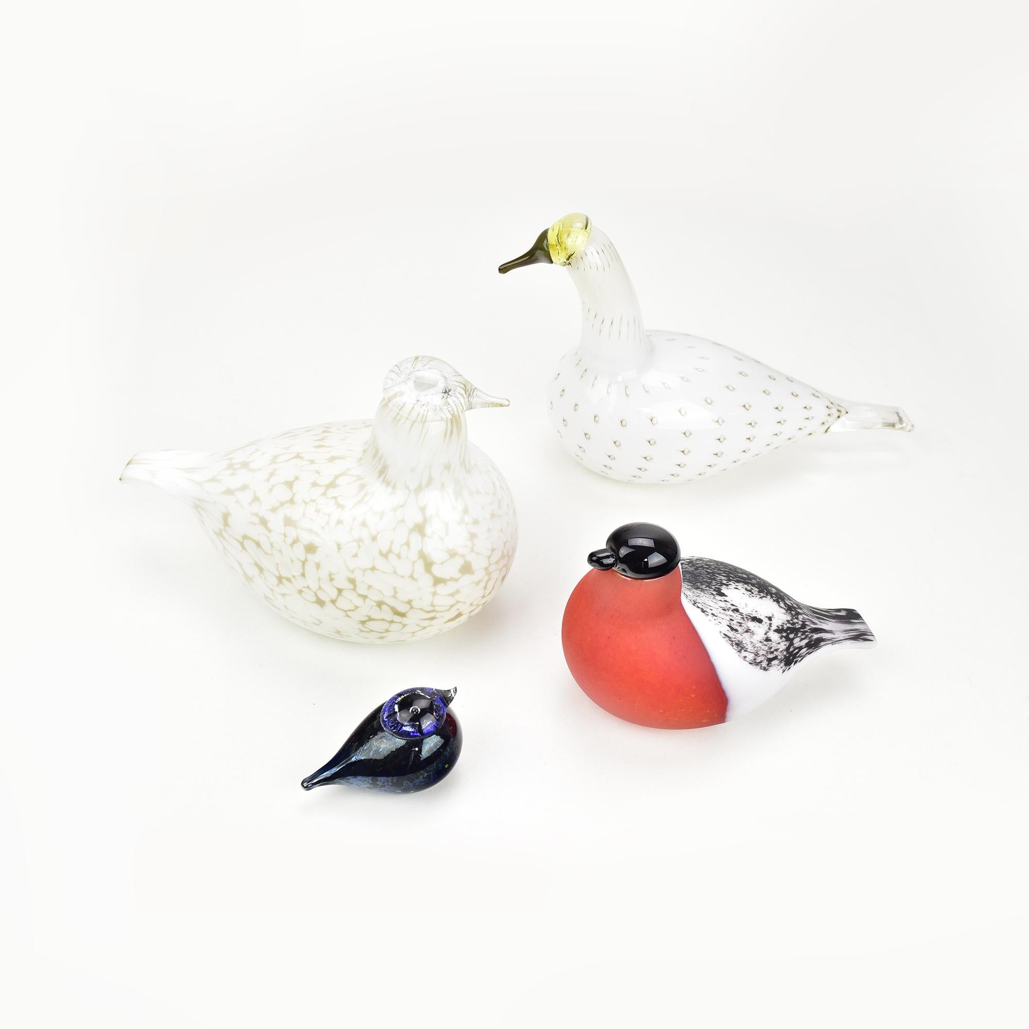 RARO Uccello di vetro artistico Iittala Alaska Loon di Oiva Toikka Finn Fest 2009 in vendita 2