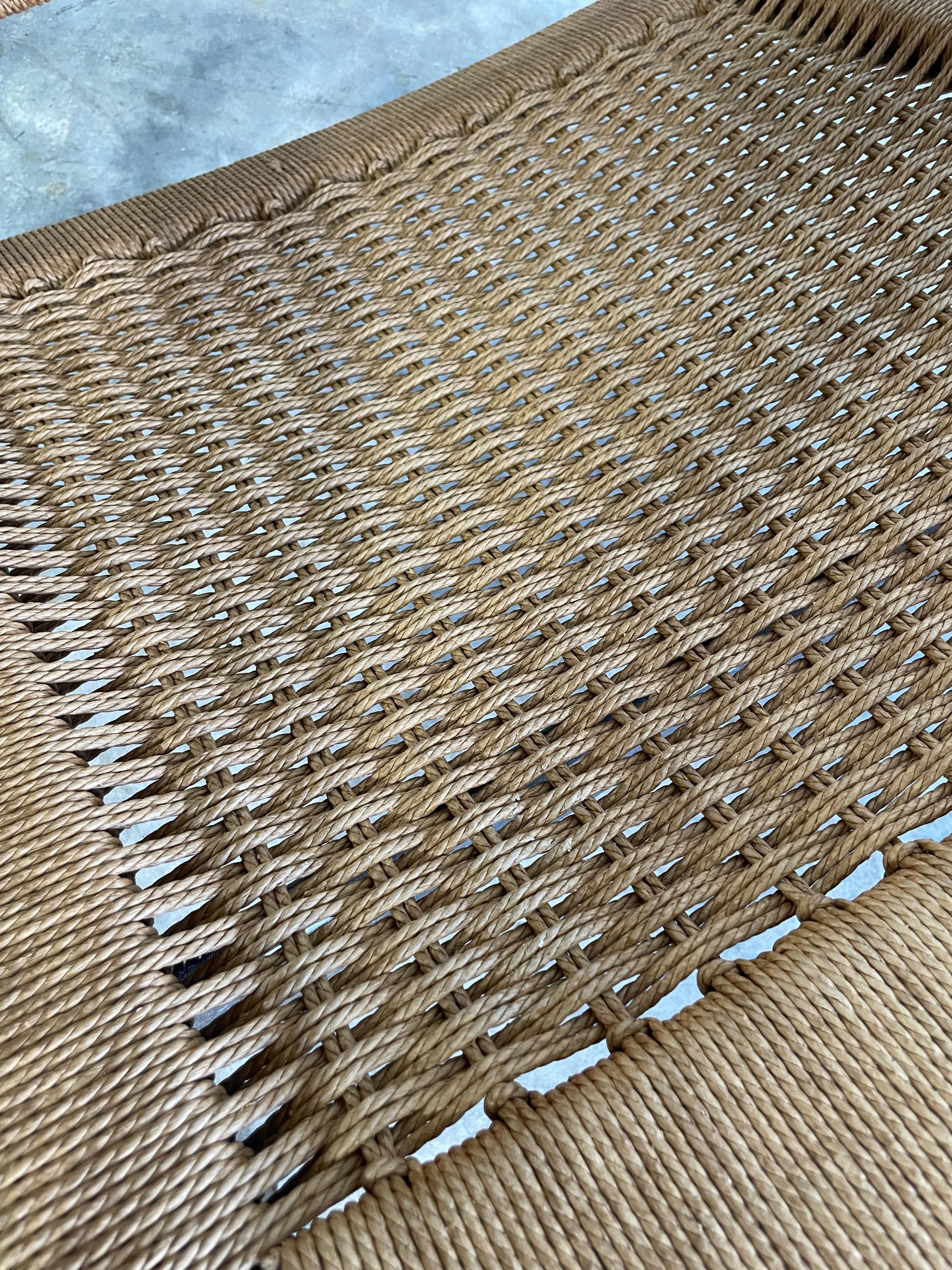 Raro Illum Wikkelso para N Eilersen Silla de salón tejida Danish Modern en venta 3