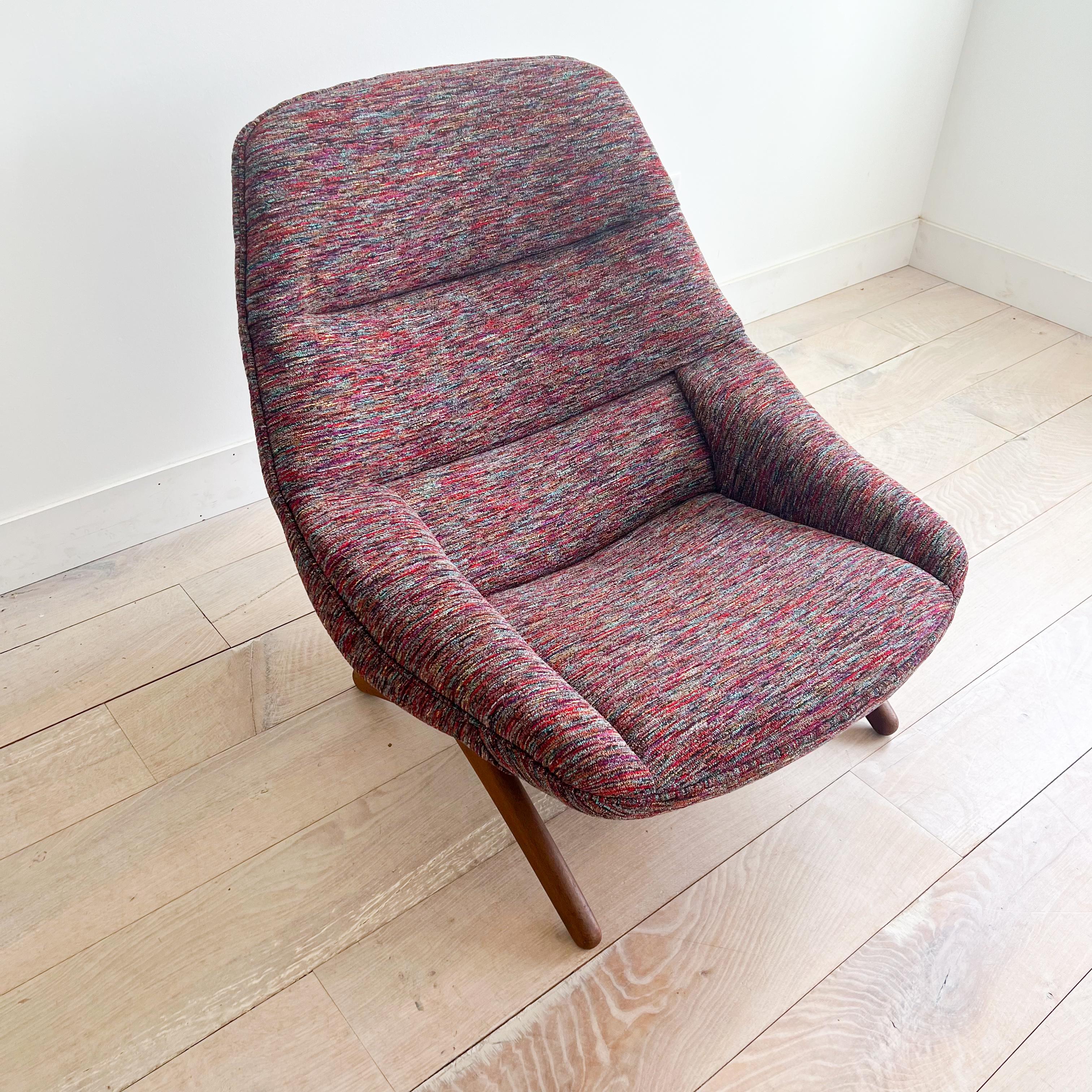 Rare Illum Wikkelso Lounge Chair - Model ML91 - New Upholstery 5