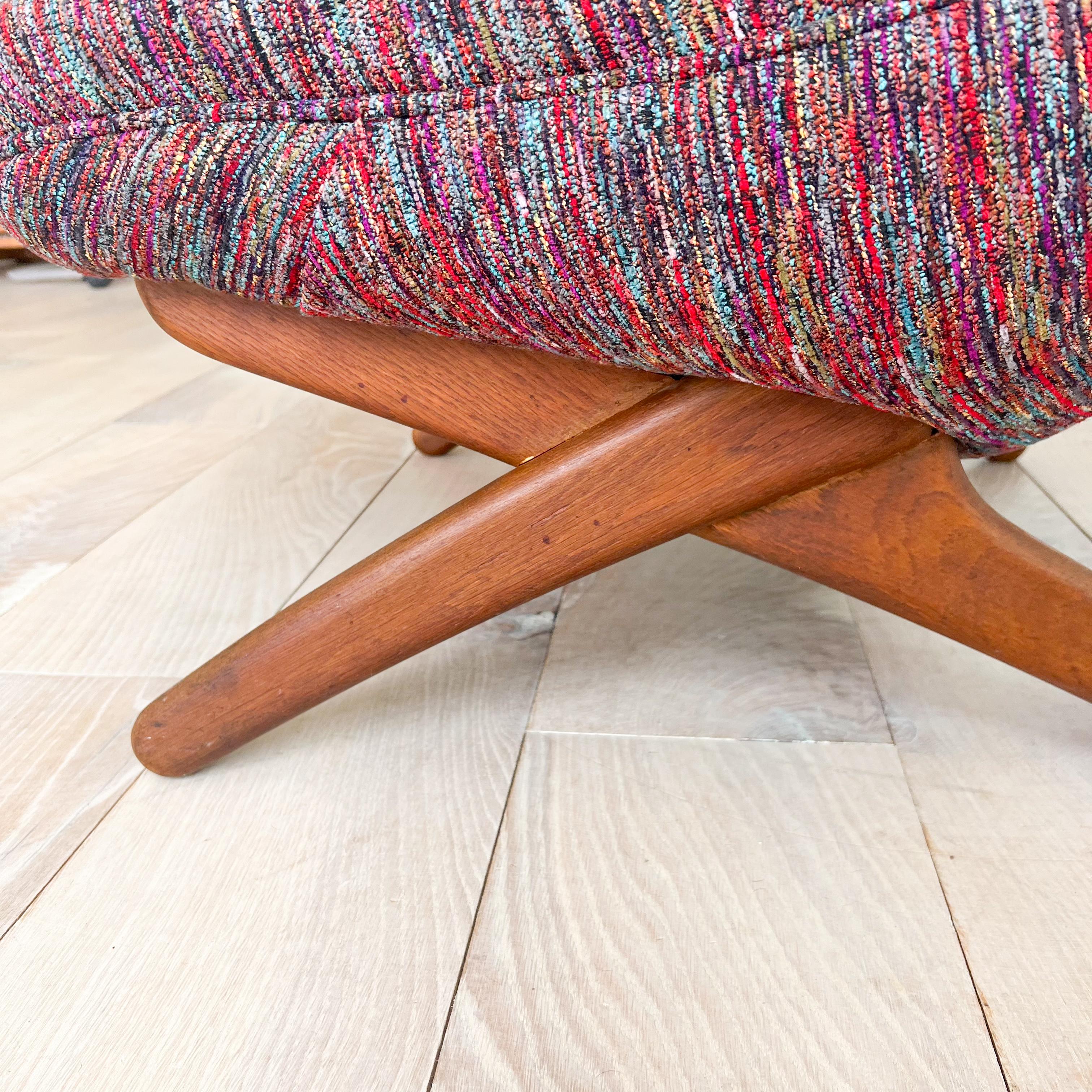 Rare Illum Wikkelso Lounge Chair - Model ML91 - New Upholstery 8