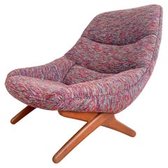 Rare Illum Wikkelso Lounge Chair - Model ML91 - New Upholstery
