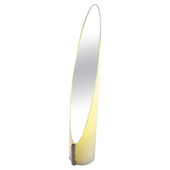 Rare Illumminated Unghia Mirror by Rodolfo Bonetto, Italy, 1970s