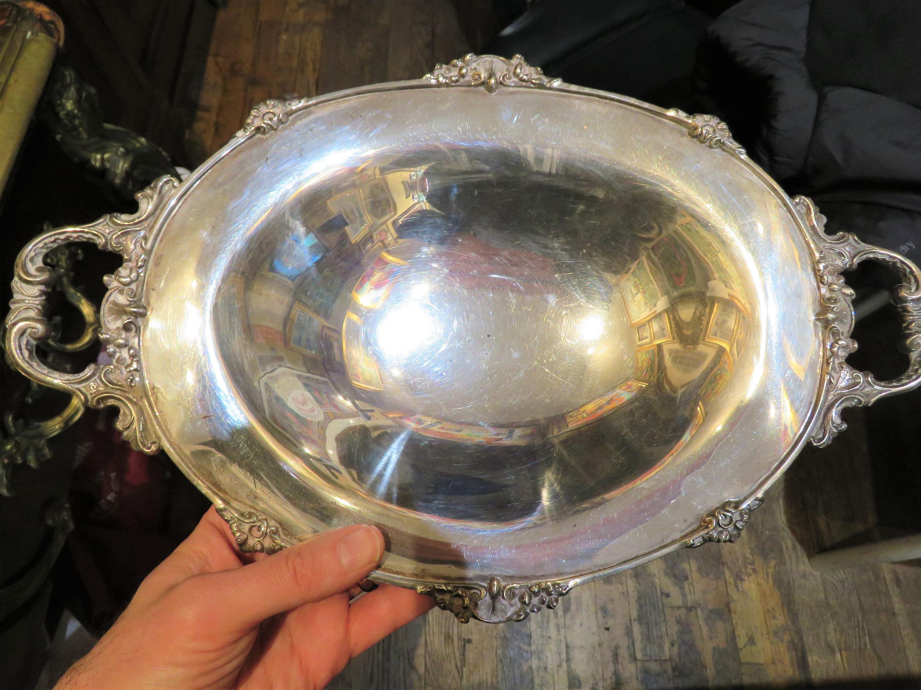 Rare Important 19th Century Sterling Silver Gale and Willis Dish from Art Museum In Good Condition For Sale In New York, NY