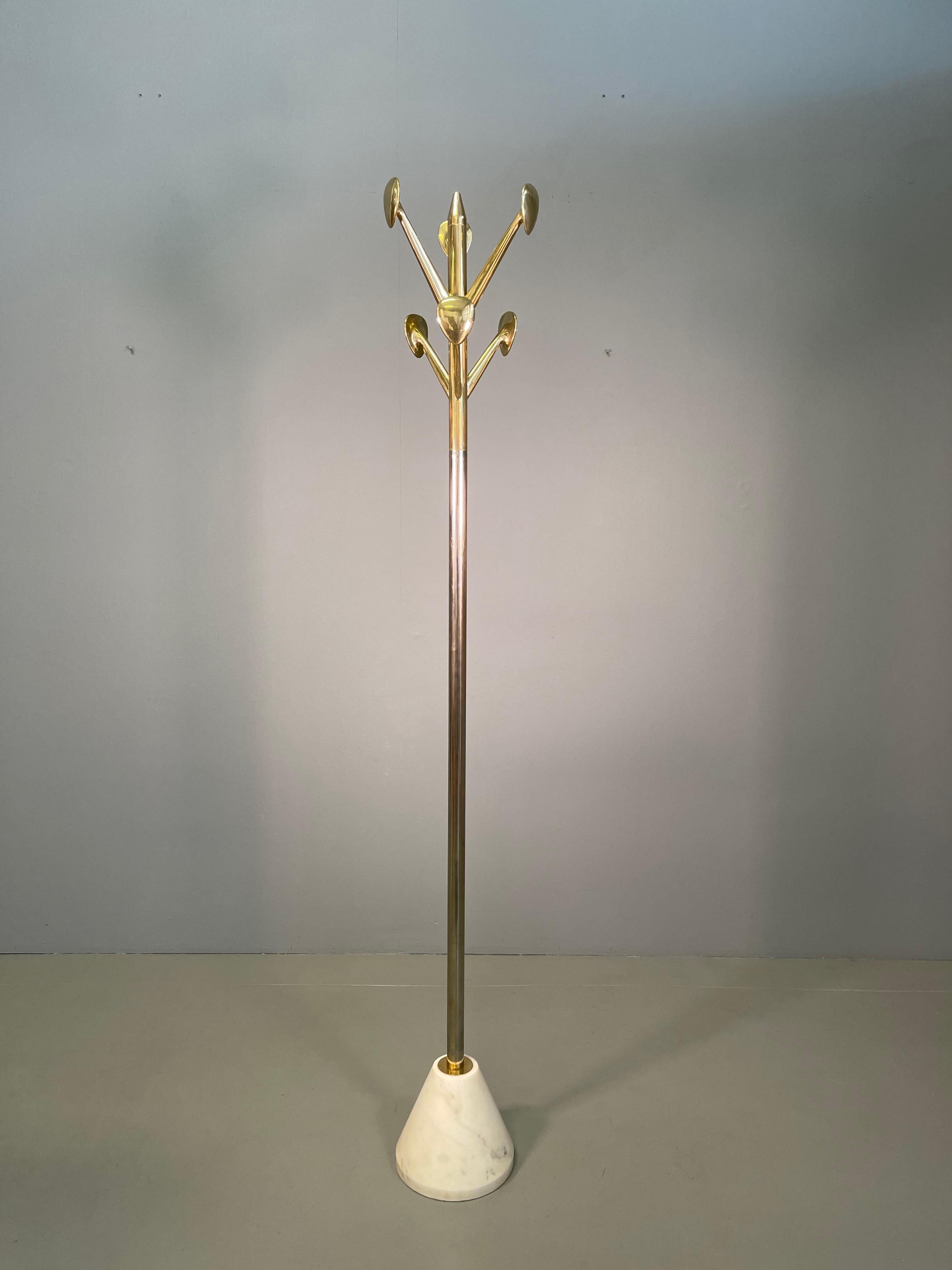 Mid-Century Modern Rare Important Coat Rack by Azucena For Sale