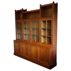 Rare & Important Dutch Arts & Crafts Oak Bookcase By Architect H.P. Berlage