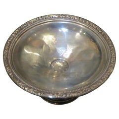 Rare Important Estate Hand Hammered STERLING Silver Frank M Whiting Dish Bowl