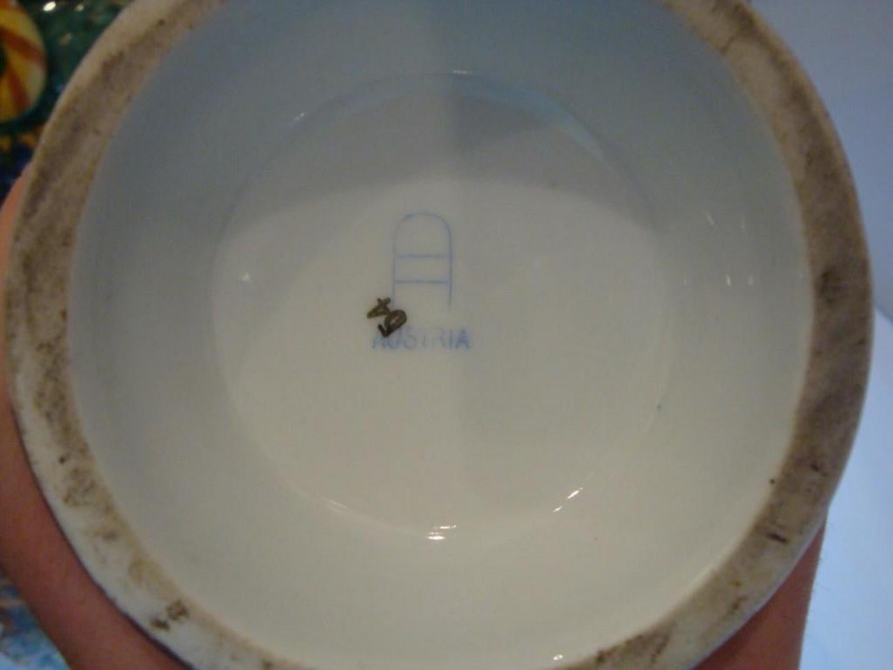 Rare Important Estate Handpainted Antique Vienna Austria Austrian Urn Women Vase For Sale 3