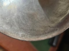 Rare Important Estate Russian Sterling Silver Gemstone Jeweled Cup with Handles