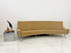 Rare Important Original 4 Seater Lady Sofa, Marco Zanuso, Arlfex, 1951