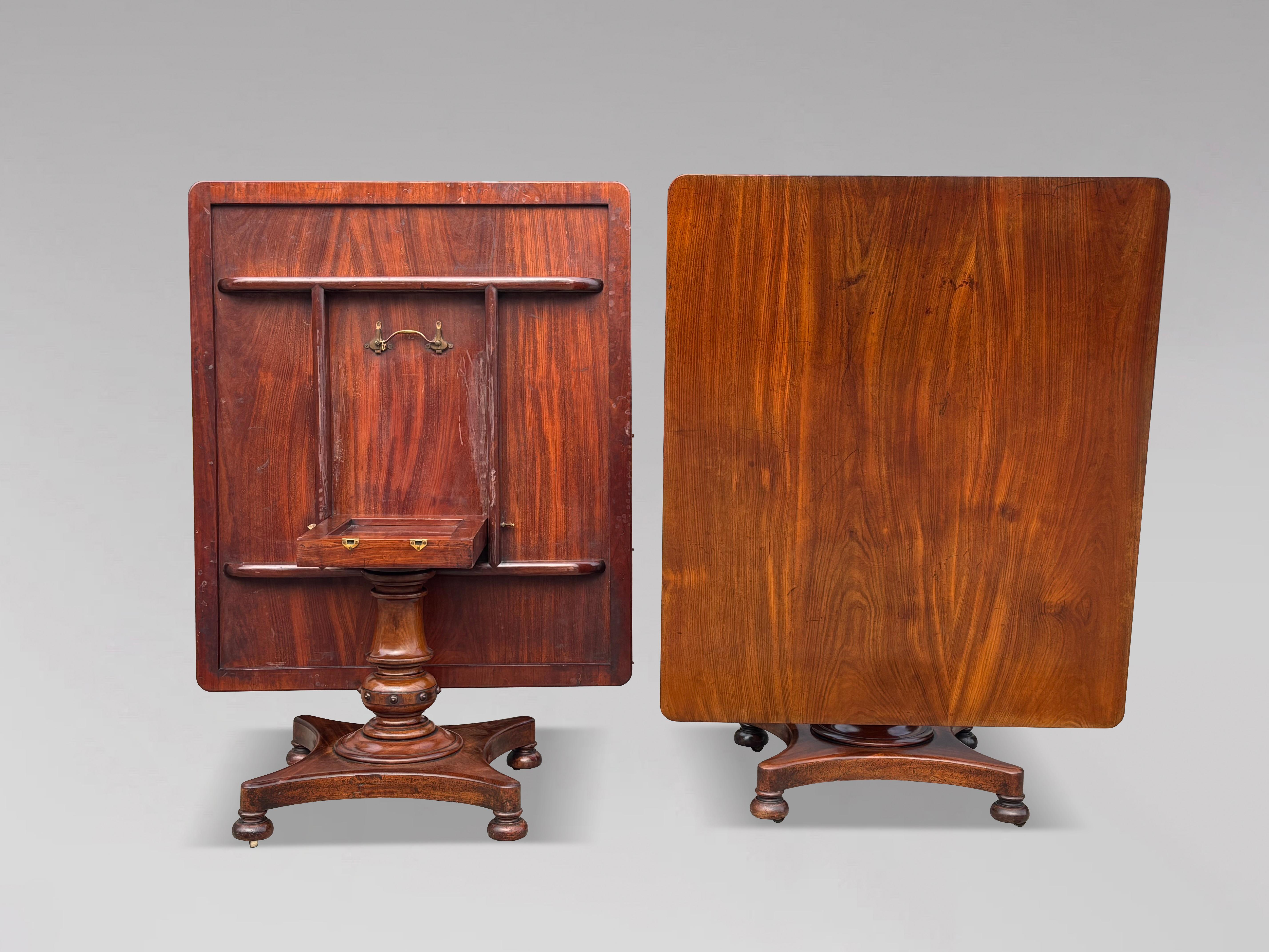 Rara e Impresionante Mesa de Comedor de Caoba de la Época de Guillermo IV del Siglo XIX en Bueno estado para la venta en Petworth,West Sussex, GB