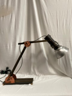 Rare Industrial and architectural table lamp