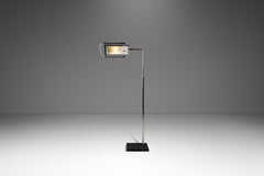 Rare Industrial OMI "Eyeshade" Floor Lamp, George Nelson, Koch & Lowy, USA, 1960