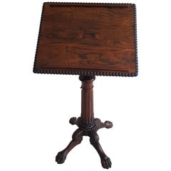 Rare Irish 18th Century Lectern or Artists Table