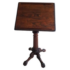 Rare Irish 18th Century Lectern or Artists Table