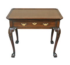 Rare table à thé irlandaise en acajou George II