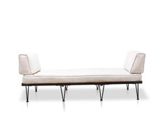 Rare Iron Daybed by Frederick Weinberg