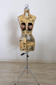 Rare Italian Adjustable Tailor's Mannequin, 1950s