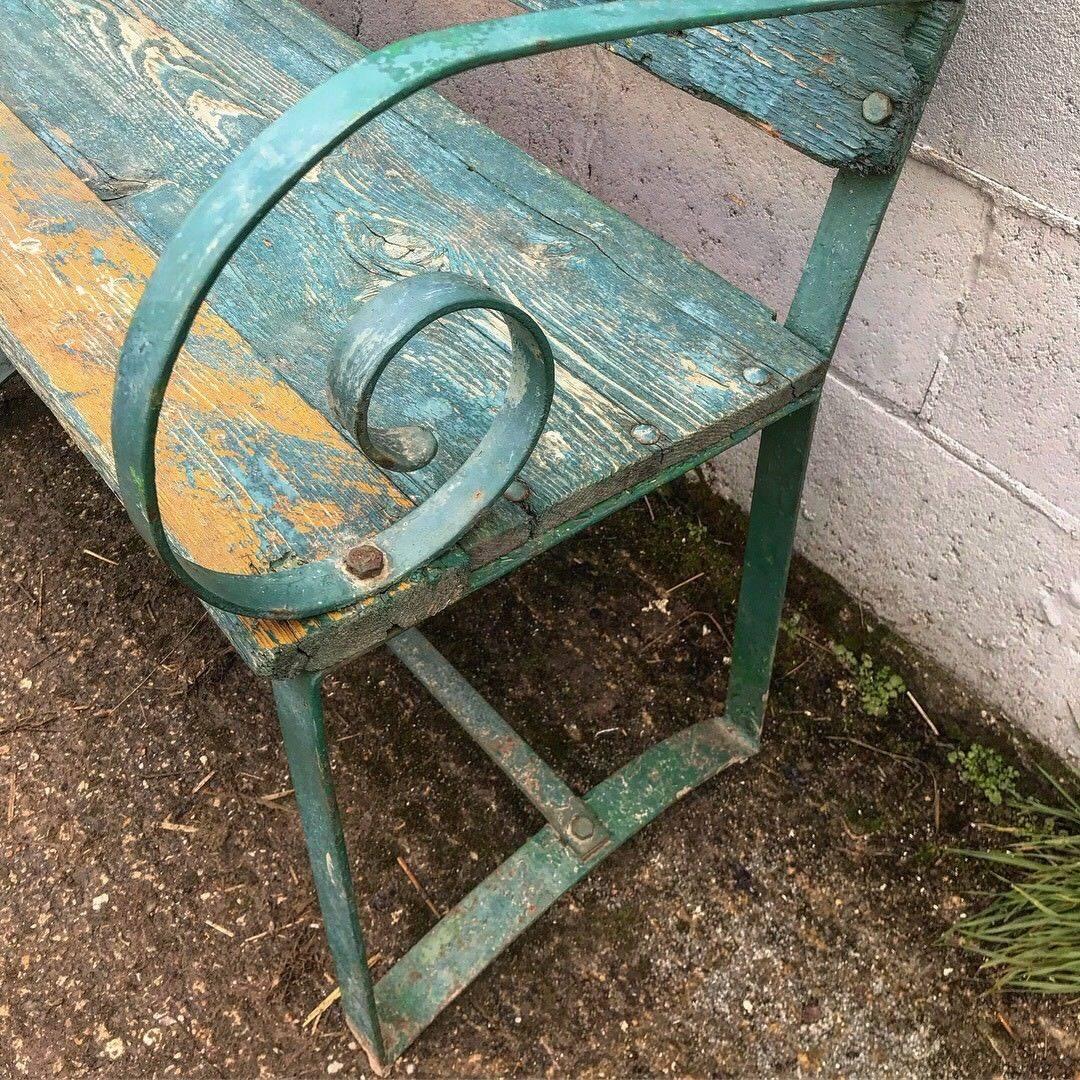 19th Century Rare Italian Antique/Vintage Bench Outdoor, Garden, Rustic, Country For Sale