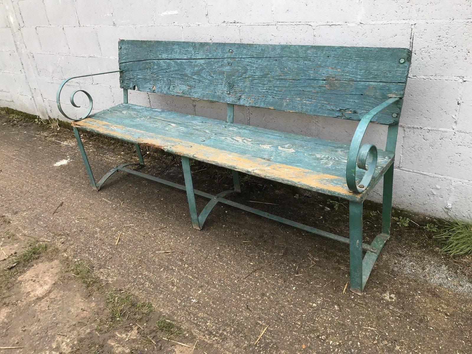 Rare Italian Antique/Vintage Bench Outdoor, Garden, Rustic, Country For Sale 1