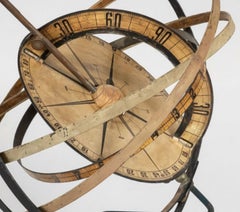 Rare Italian Armillary Sphere/Spherical Astrolabe, Late 18th/Early 19th Century