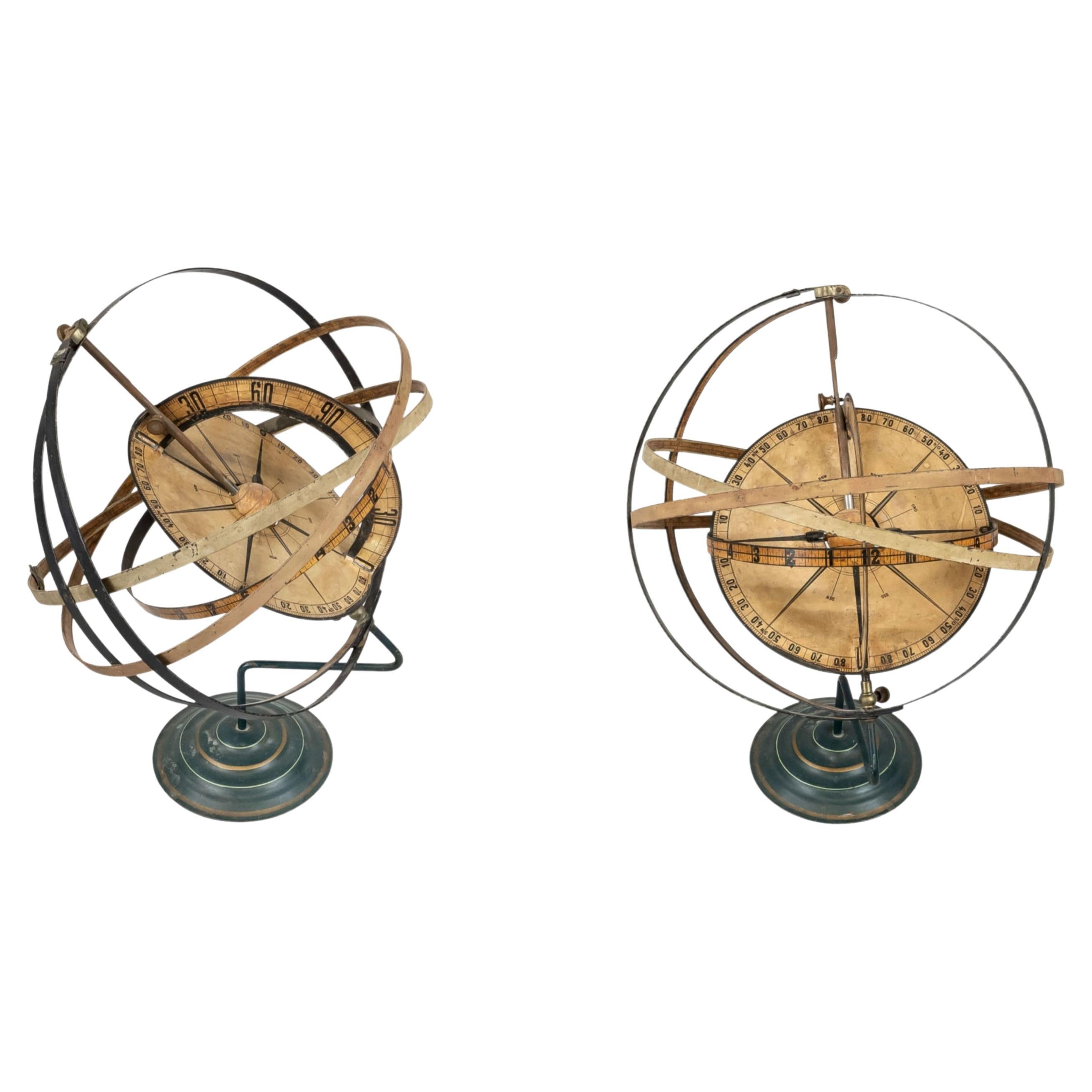 Rare Italian Armillary Sphere/Spherical Astrolabe, Late 18th/Early 19th Century
