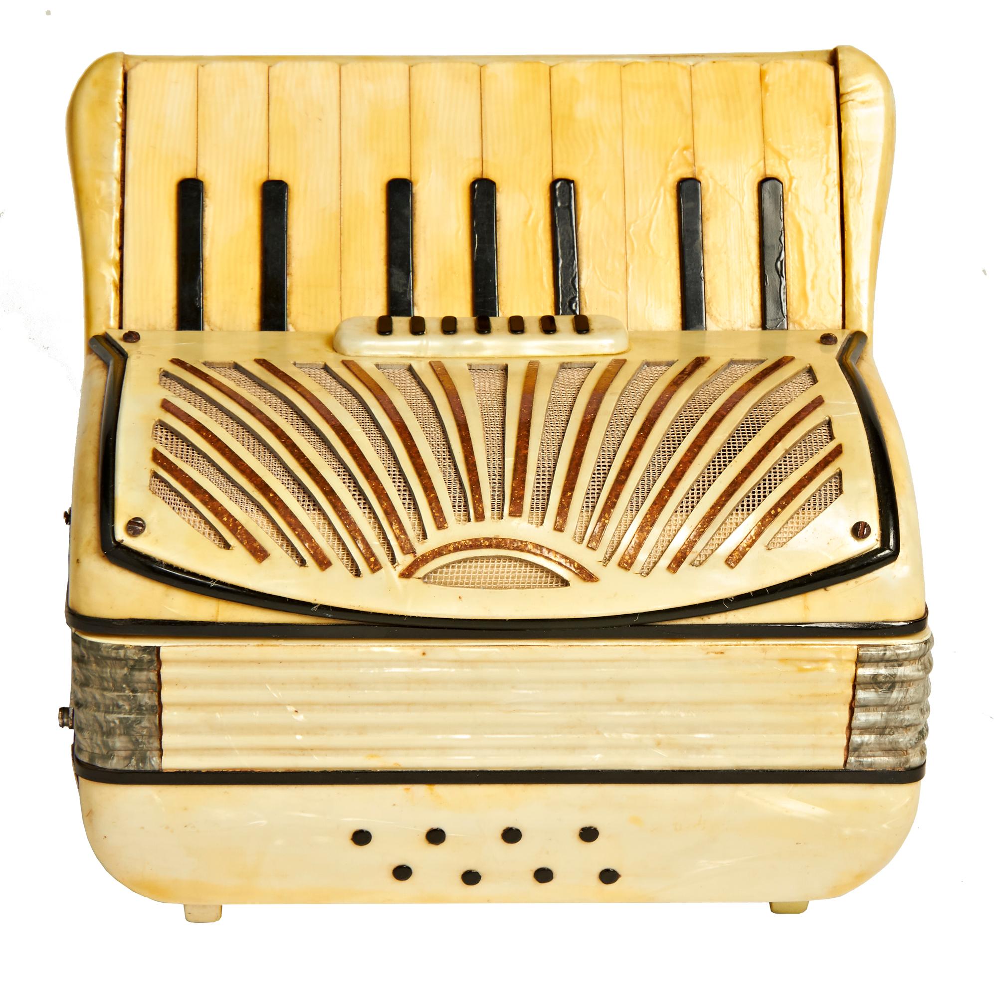 These beautiful Italian Art Deco miniature accordion shaped cigarette boxes open to reveal an interior in blonde highly varnished wood with a fluted and channeled panel set into the lid to hold the cigarettes in place. The exterior of these rare and