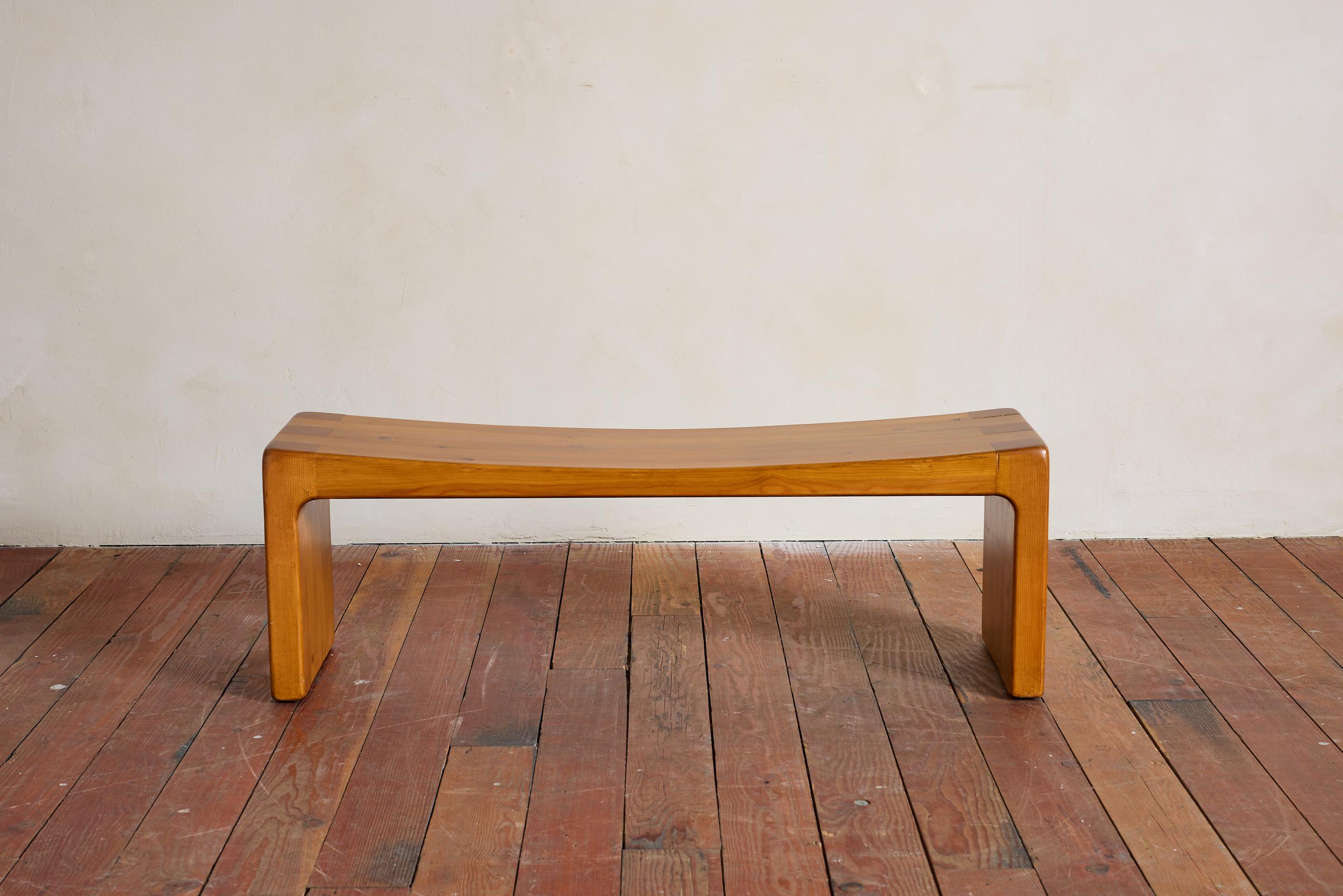 Rare Italian Bench by Giuseppe Rivadossi In Good Condition For Sale In Beverly Hills, CA