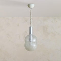 Pendentif italien rare « Bilobo » n° 02, créé par Afra et Tobia Scarpa pour Flos, années 1960