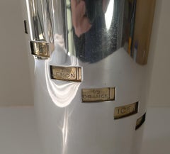 Rare Italian Bullet Recipe Cocktail Shaker, Milan, c.1940