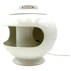 Rare Italian Ceramic Space Age Table Lamp by SC3, 1960s
