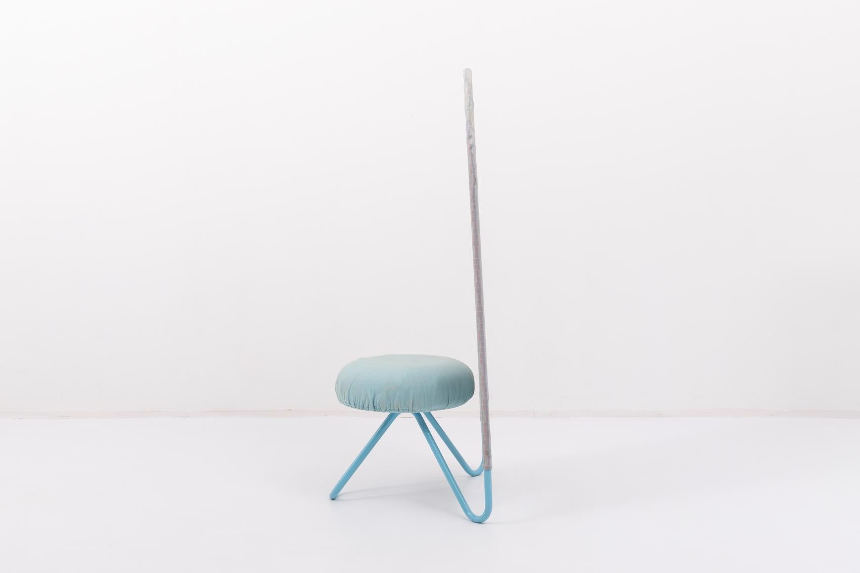 Modern Rare Italian design high back chair by Bonaldo from 1980’s For Sale