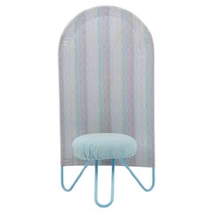 Rare Italian design high back chair by Bonaldo from 1980’s