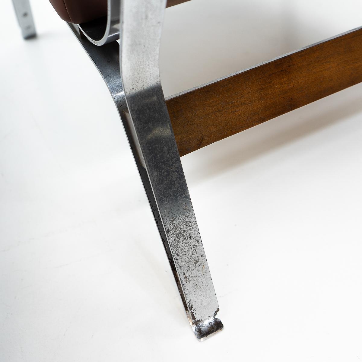 Design italien rare : Ico Parisi 856 fauteuils de salon pour Cassina, années 1950 en vente 9