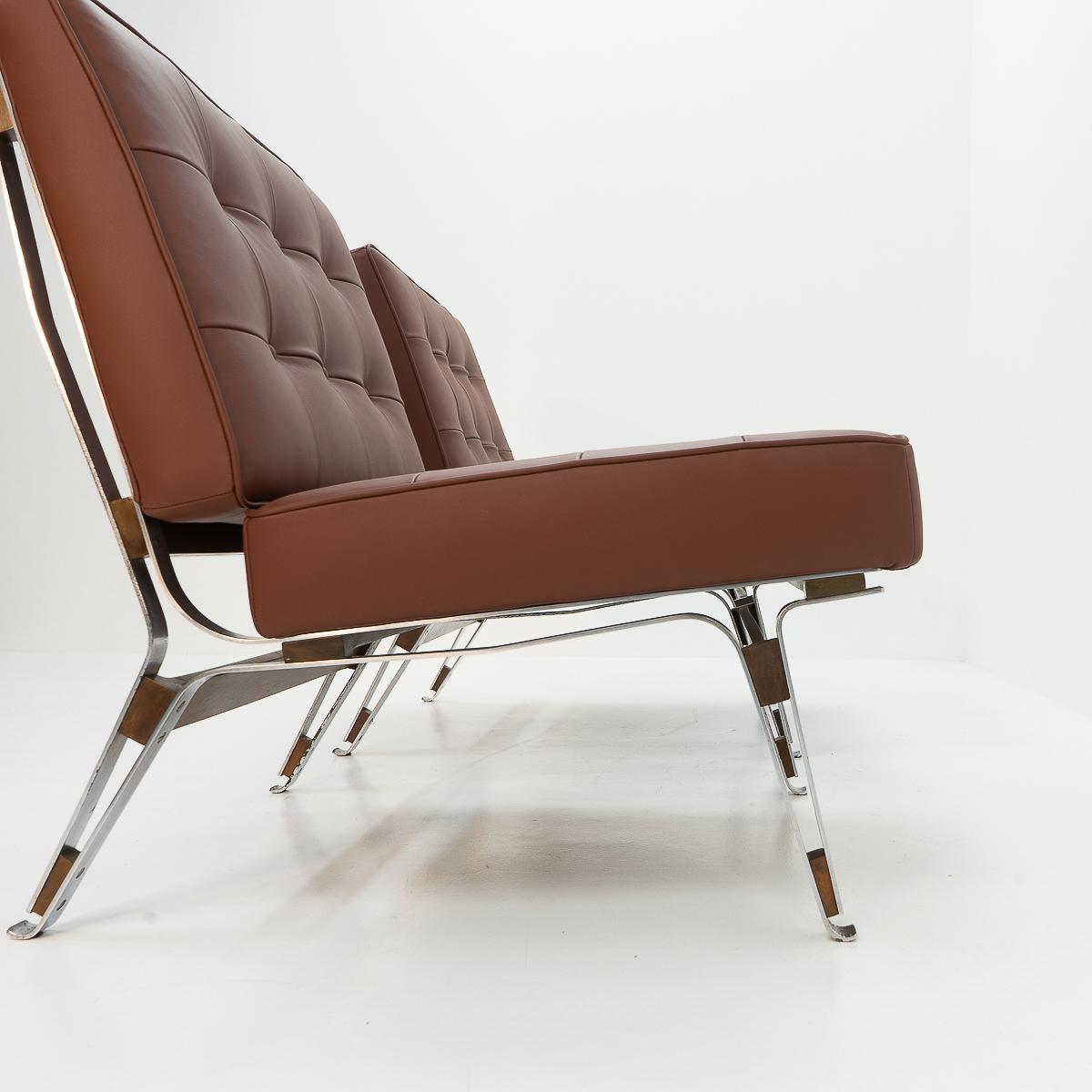 Rare Italian Design: Ico Parisi 856 Lounge Chairs for Cassina, 1950s For Sale 3