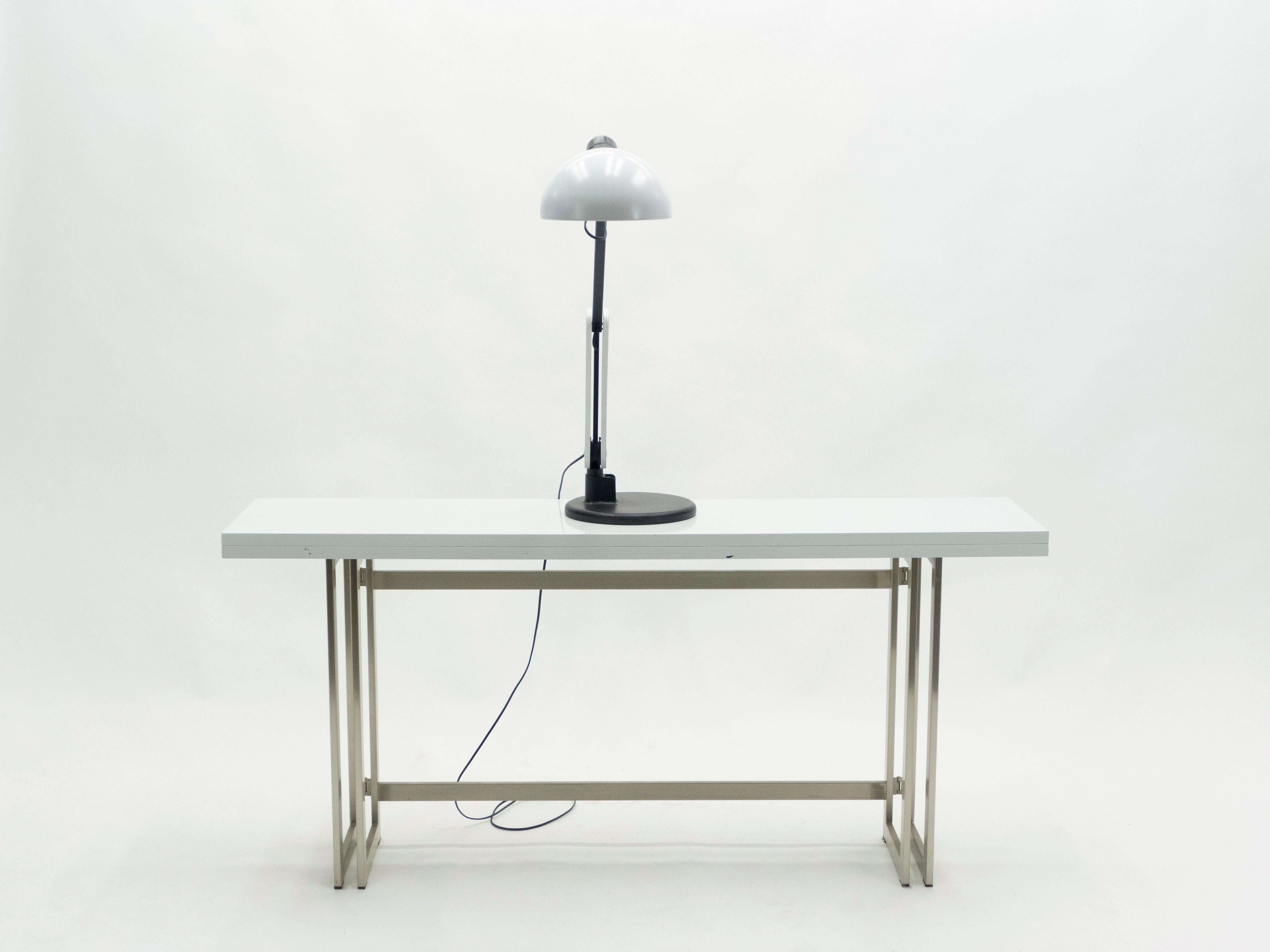 Rare Italian Harvey Guzzini Table Desk Lamp, 1970s For Sale 5